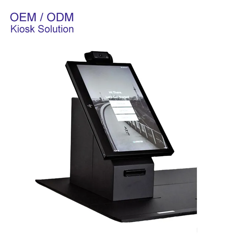 Επιτραπέζιο Self Check in Room Dispenser Card Kiosk